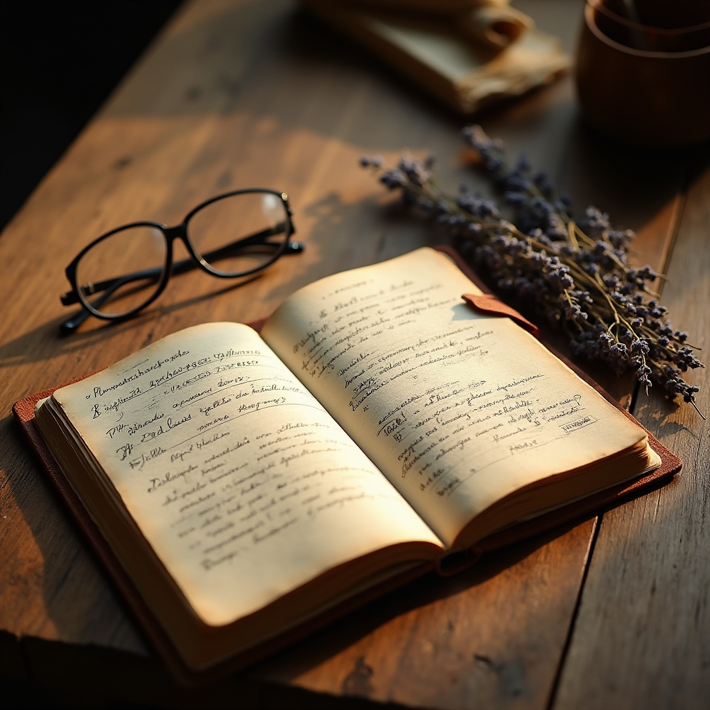 Cuaderno de campo con anotaciones manuscritas sobre riego y cosecha